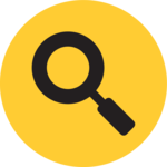 magnifying glass symbol