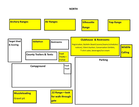 2023 Minnesota 4-H Shooting Sports and Wildlife Invitational map