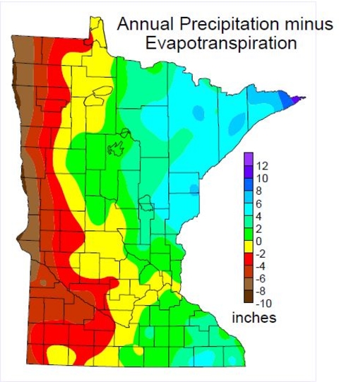 Annual precipitation