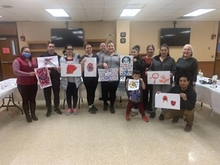 A group of participants in the Bienvenido program