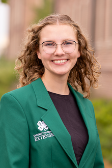 Cora Y., Minnesota 4-H State Ambassador